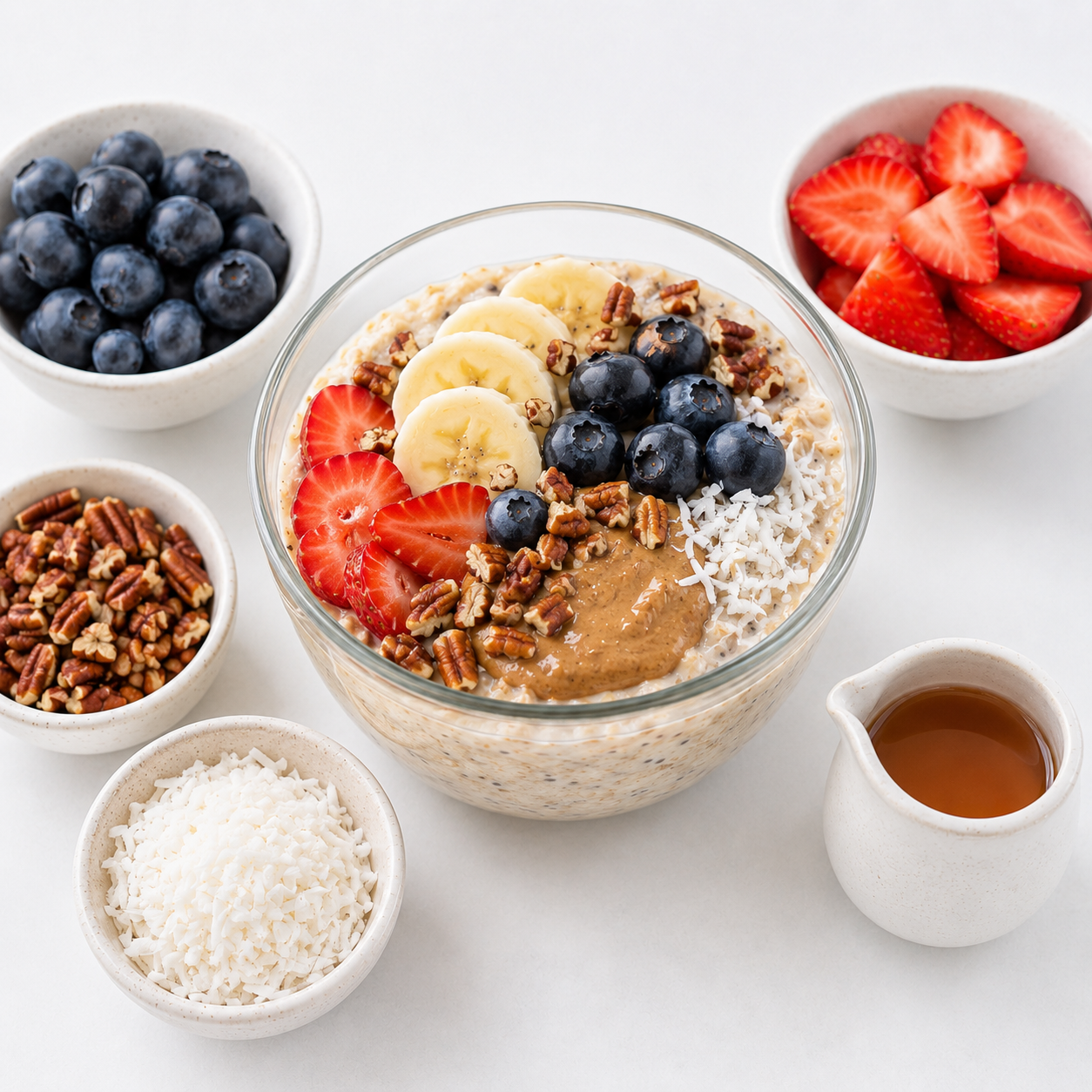Protein-Powered Overnight Oats Bar