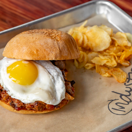 Brisket Breakfast Sando