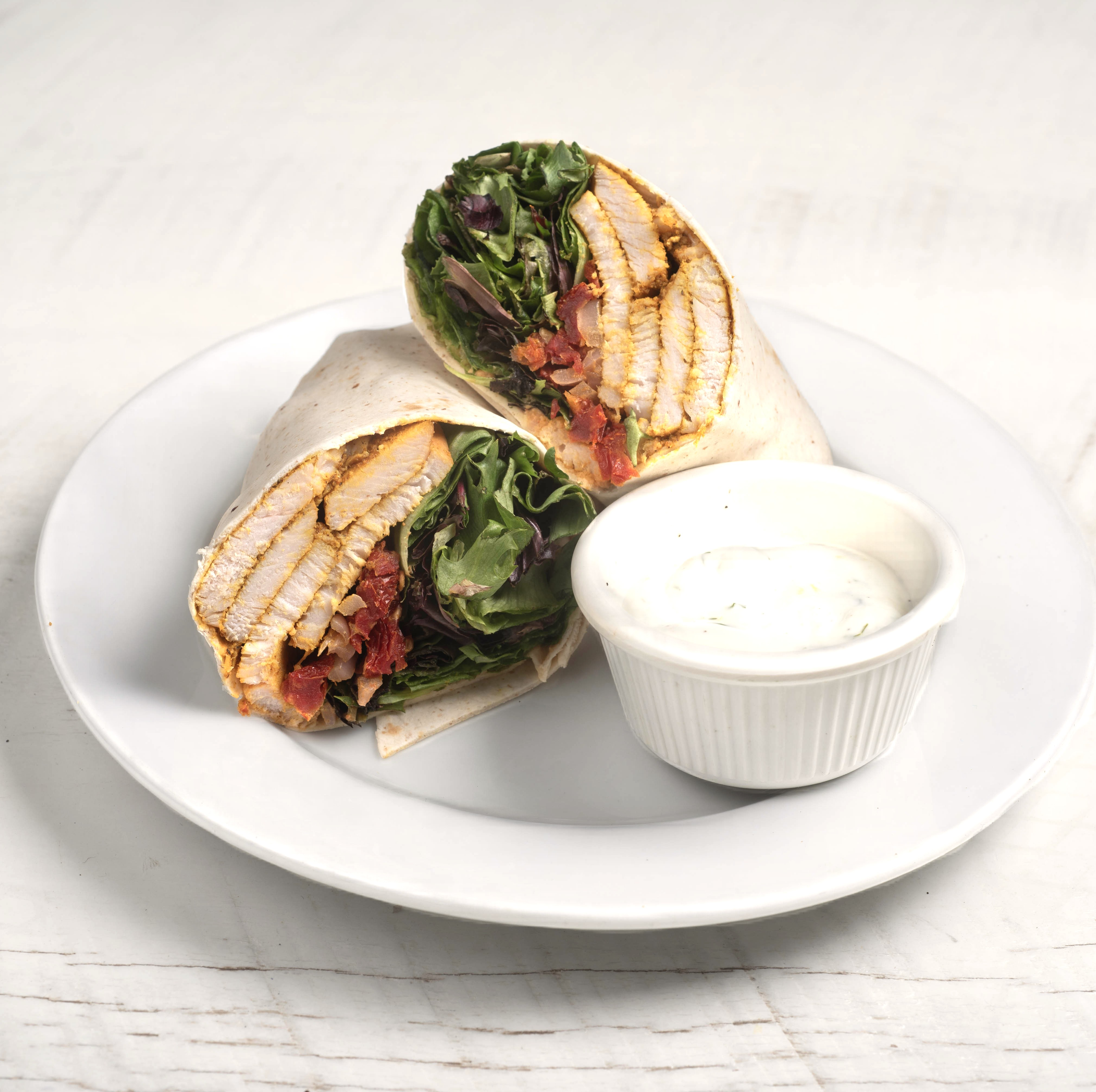 Turkey Shawarma Wrap