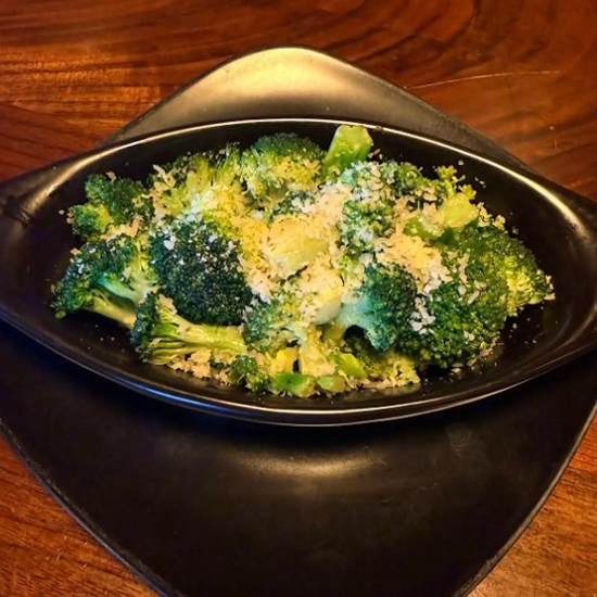 Garlic Parmesan Broccoli