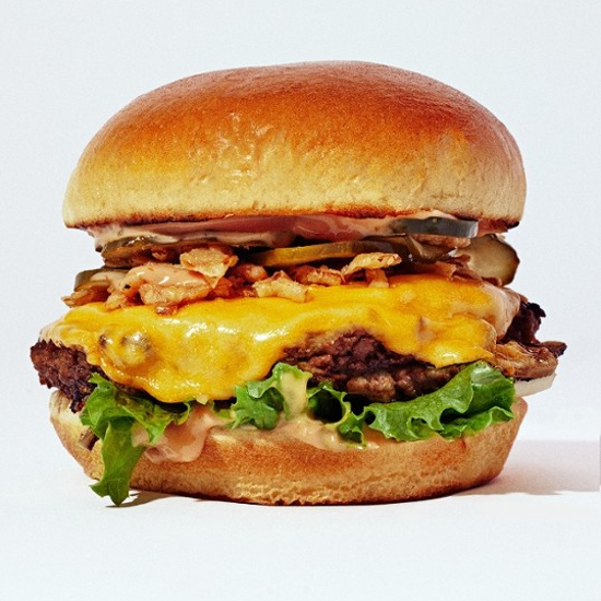 Box of 10 DOUBLE MB Classic Premium N.Y. Beef Cheeseburgers