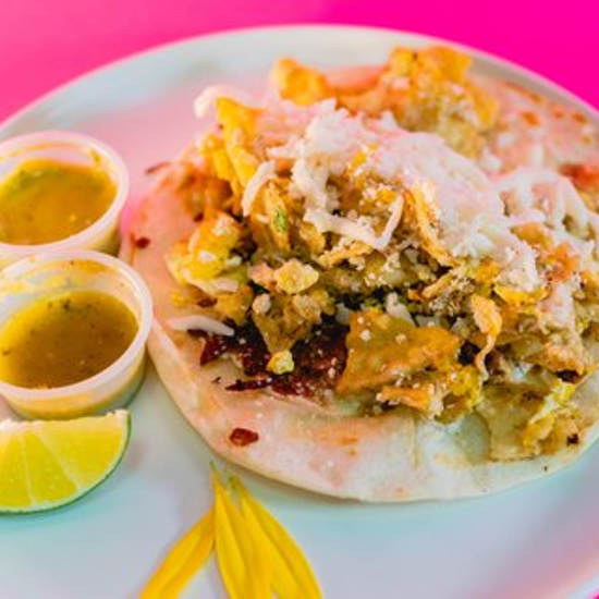Migas Egg & Cheese Breakfast Tacos