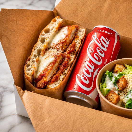 Chicken Parm Focaccia Lunch Box