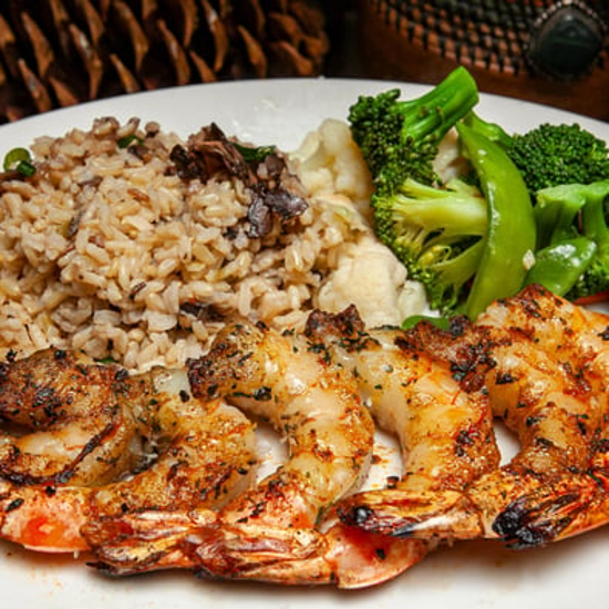 Simply Grilled Prawns