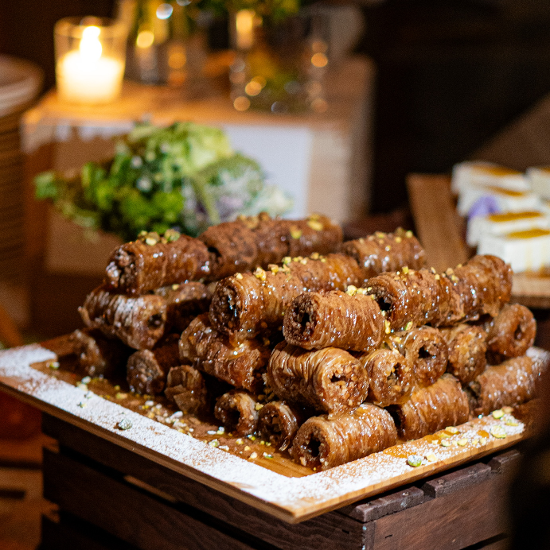 Mini Baklava Rolls
