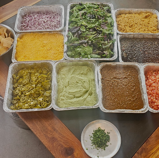 Taco Bowl Bar