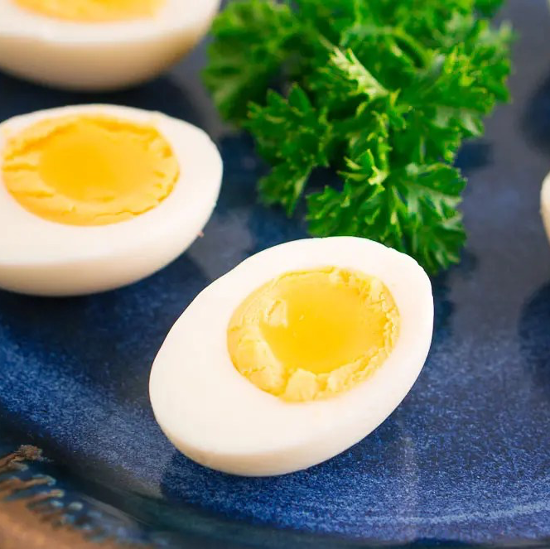 2 Hard Boiled Eggs