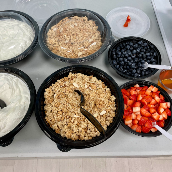 Greek Yogurt Parfait Bar
