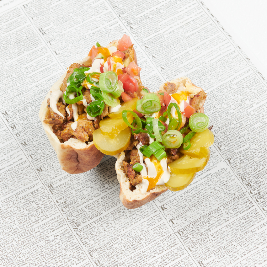 Chicken Shawarma Pita Sandwich
