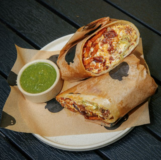 Chicken Tinga Burritos