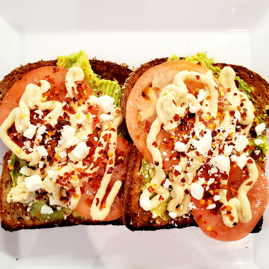 Moroccan Avocado Toast
