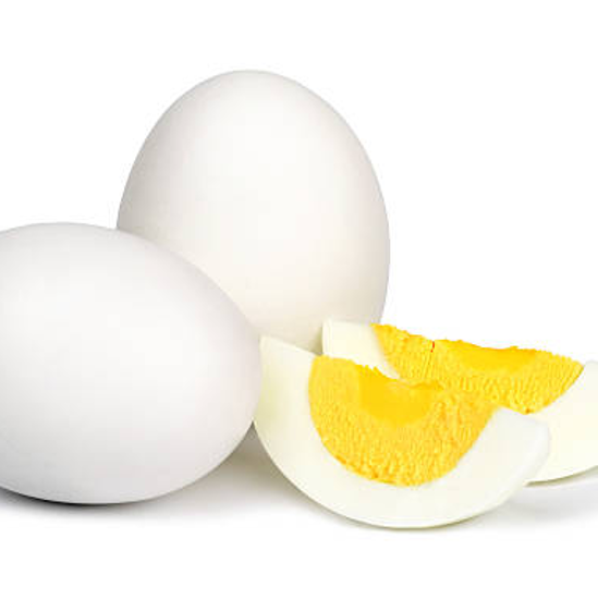 Hard Boiled Organic Eggs