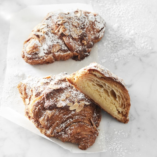 French Almond Cheese Croissant