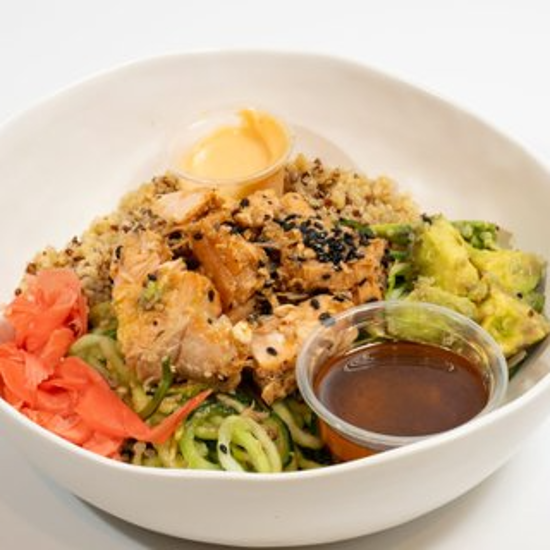 Quinoa Poke Bowl
