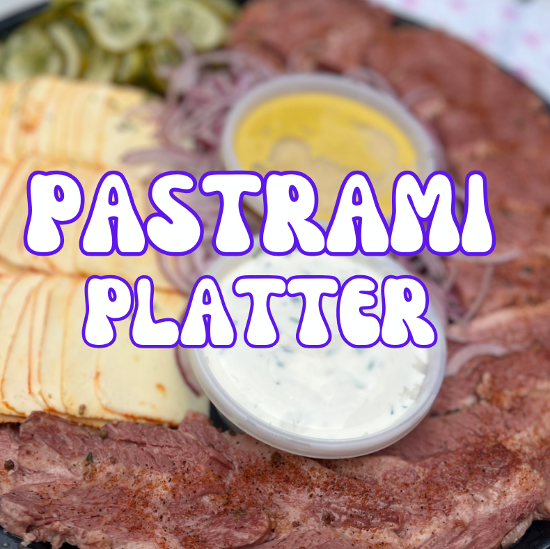 Beef Pastrami Platter