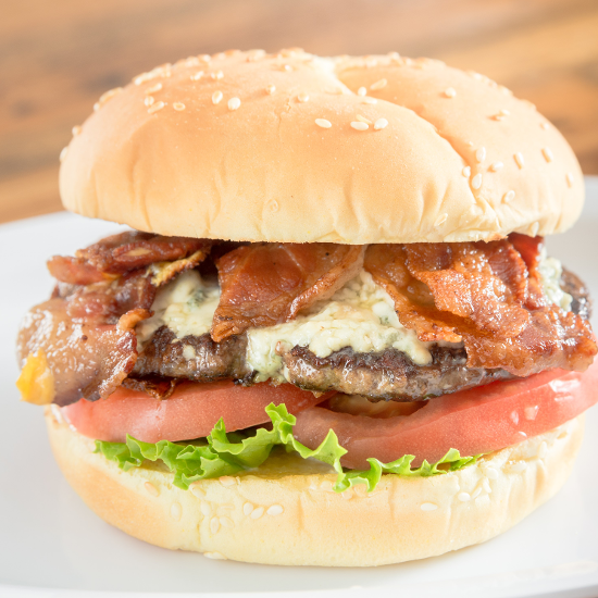 Bacon & Blue Burger