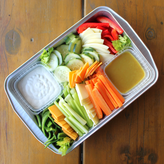 Cheese and Veggie Tray