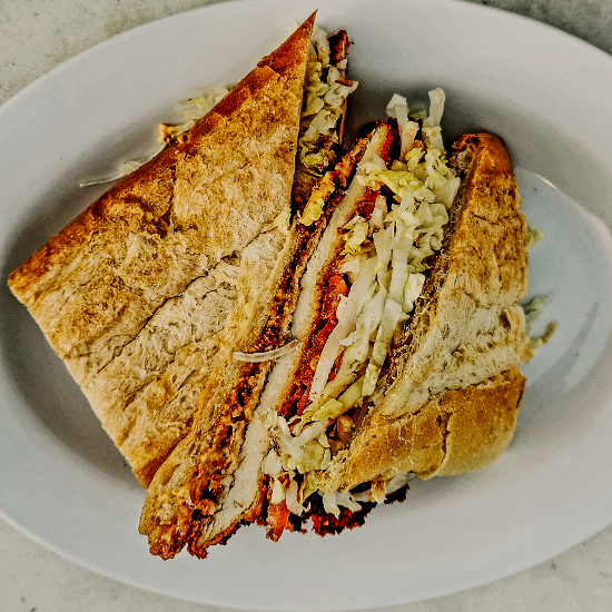 Fried Chicken Schnitzel Sandwiches