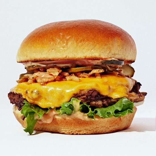 Box of 10 DOUBLE MB Classic Impossible Cheeseburgers