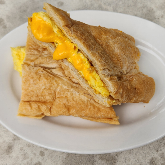 Egg & Cheese Breakfast Sandwich