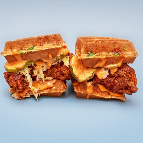Clucking Waffle Sandwiches
