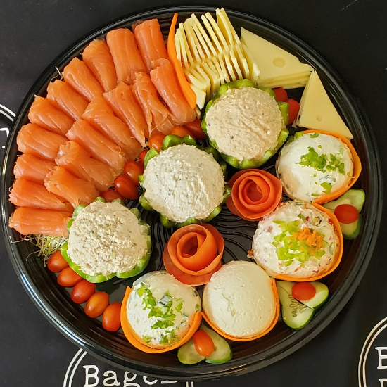 Smoked Fish & Cream Cheese Tray