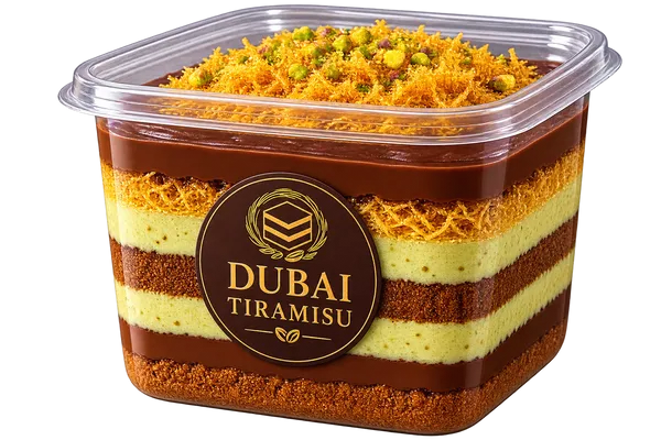 Dubai Chocolate Tiramisu