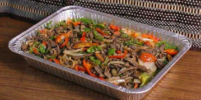 Beef Fajitas Tray