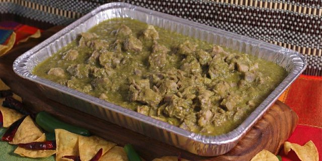 Chile Verde Tray