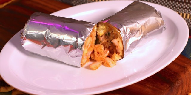 Shrimp Burrito