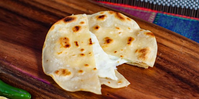 Plain Corn Quesadilla