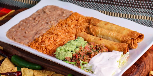 Flautas Plate